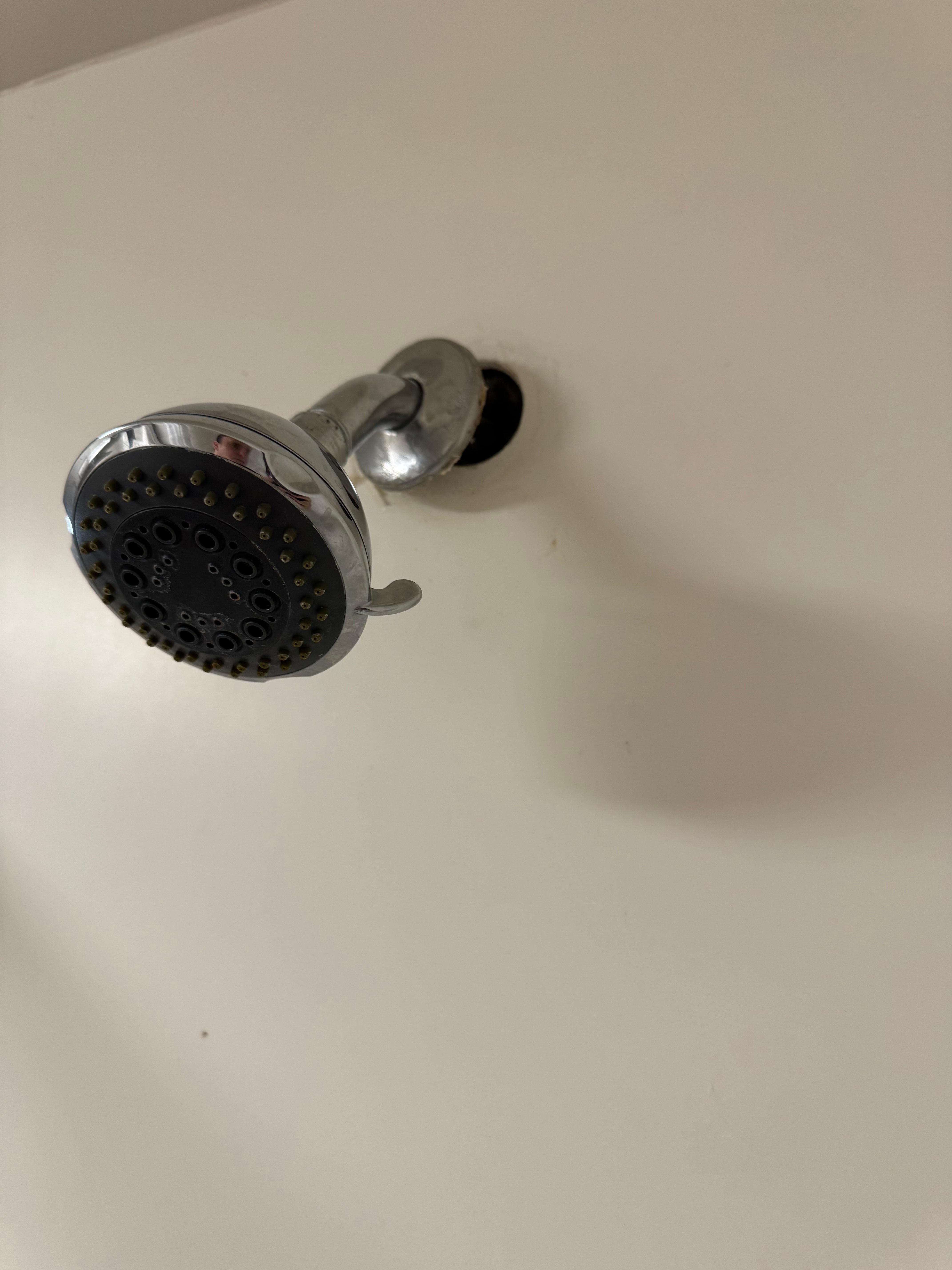 Shower head wiggling/ not properly connected