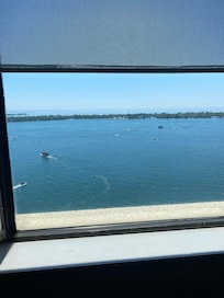 View from our room.