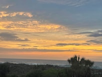 Sunrise from balcony.