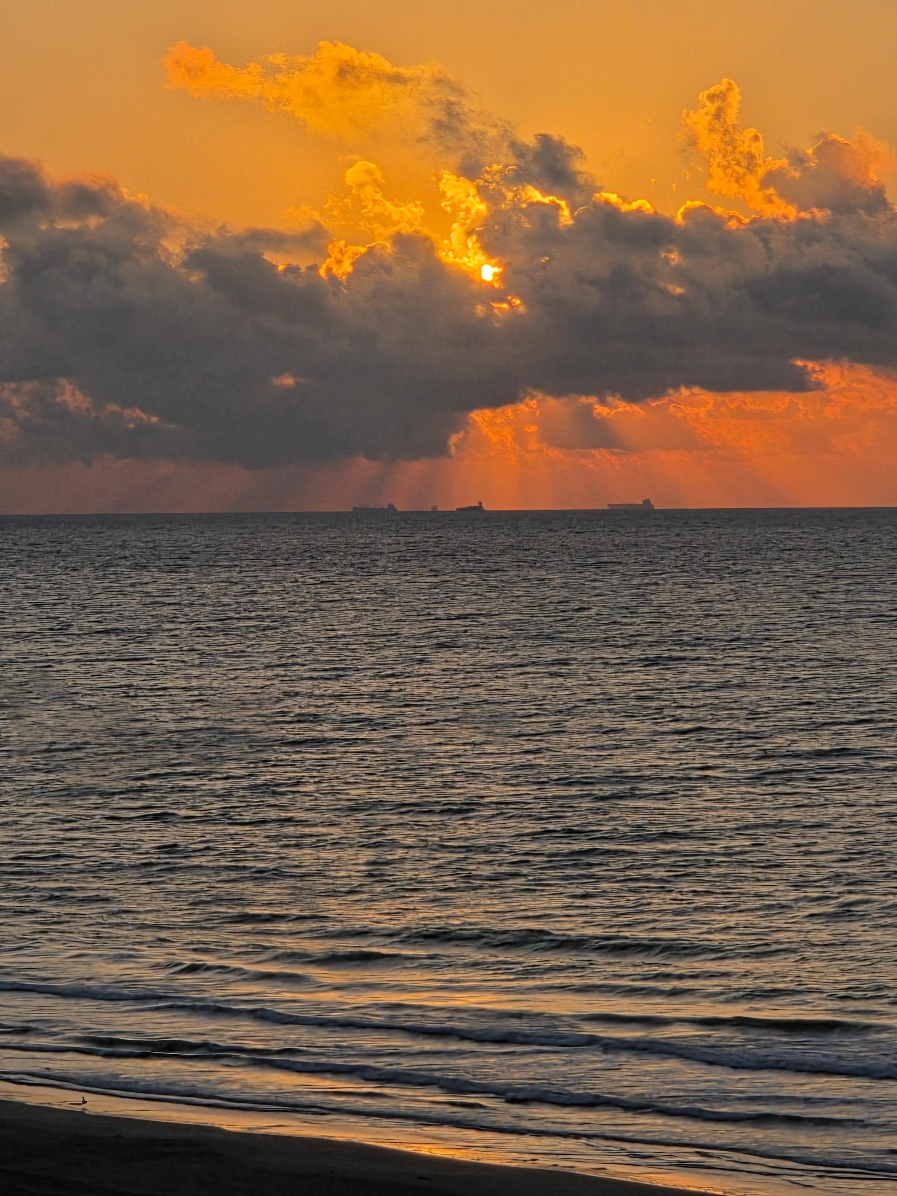 Sunrise from the balcony 