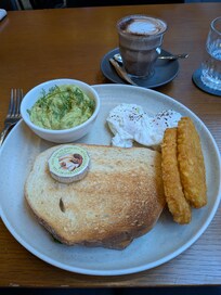My first breakfast was good but the toast slides were very generous. I find most other places give half a toast.