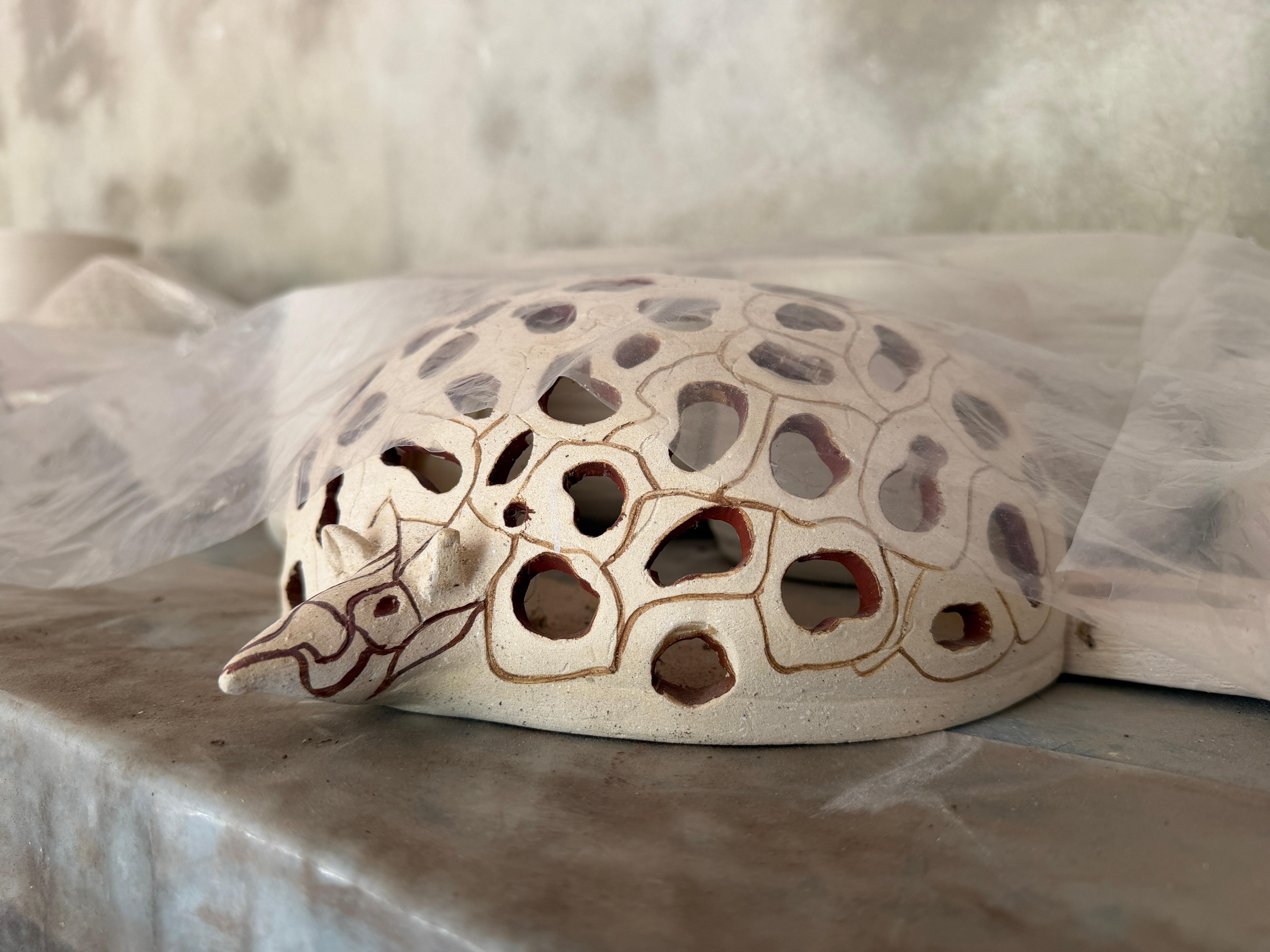 Products from the on site ceramic work shop