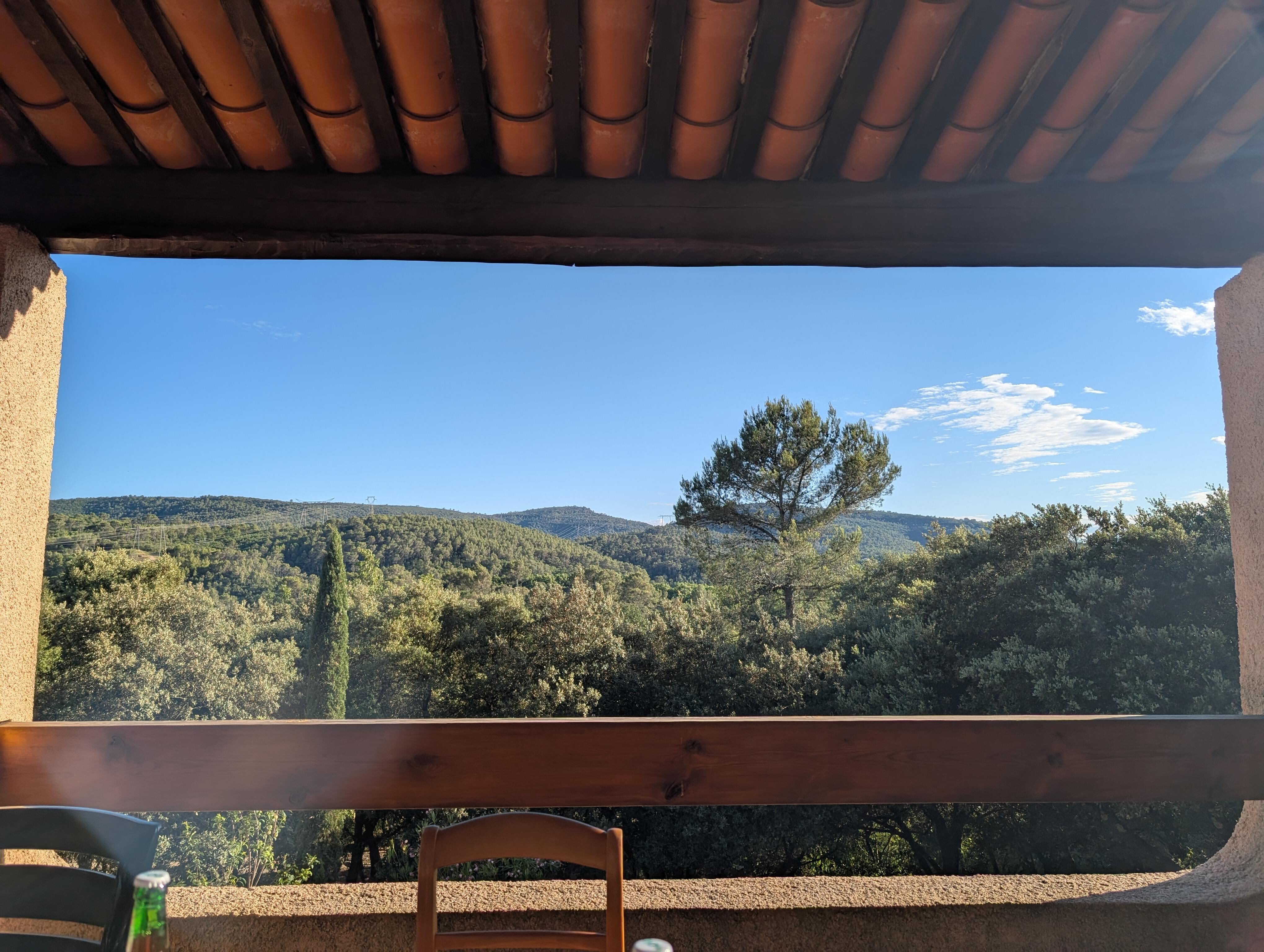 Aussicht von der Terasse