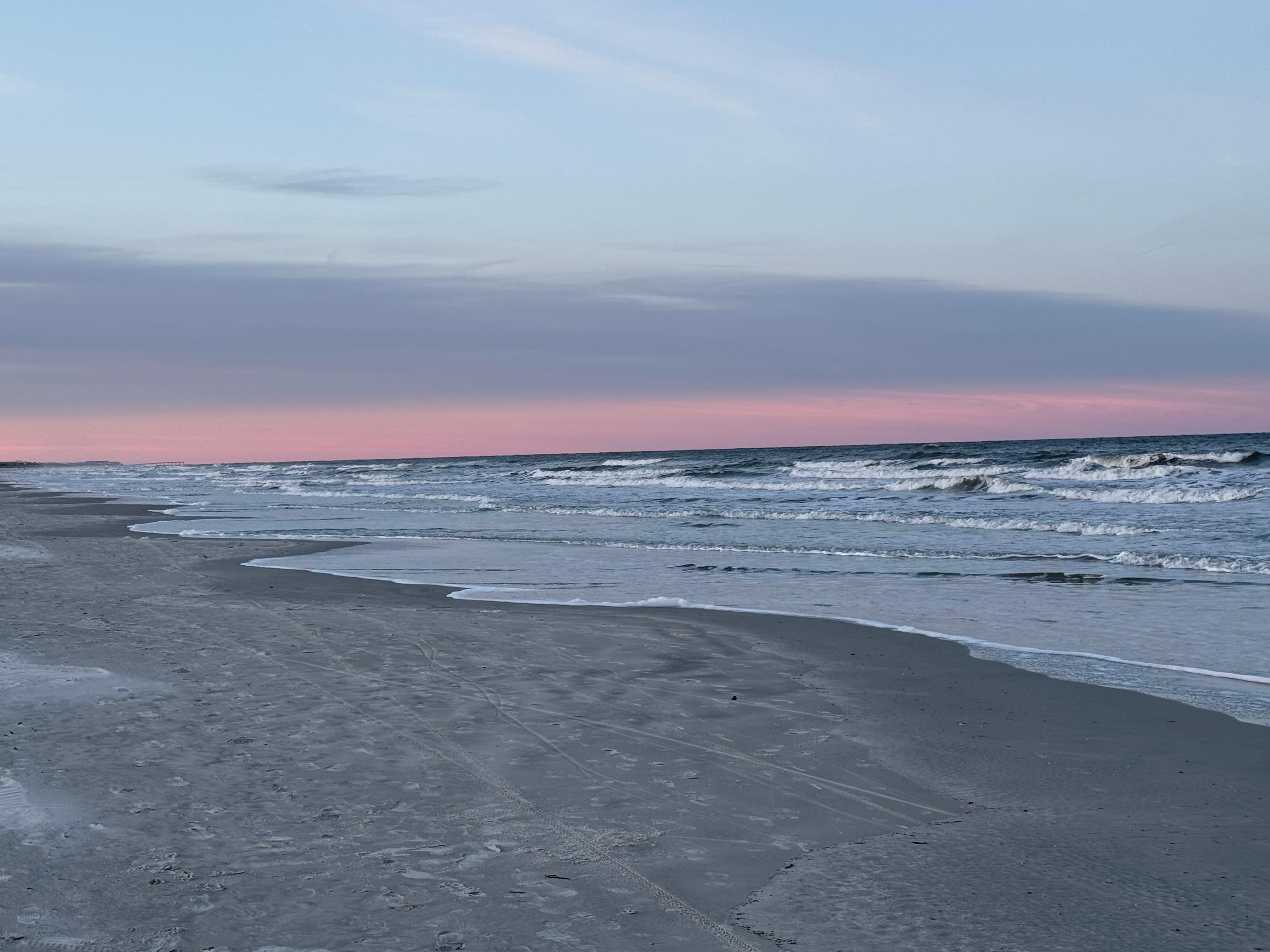 Sunset on a cool evening….