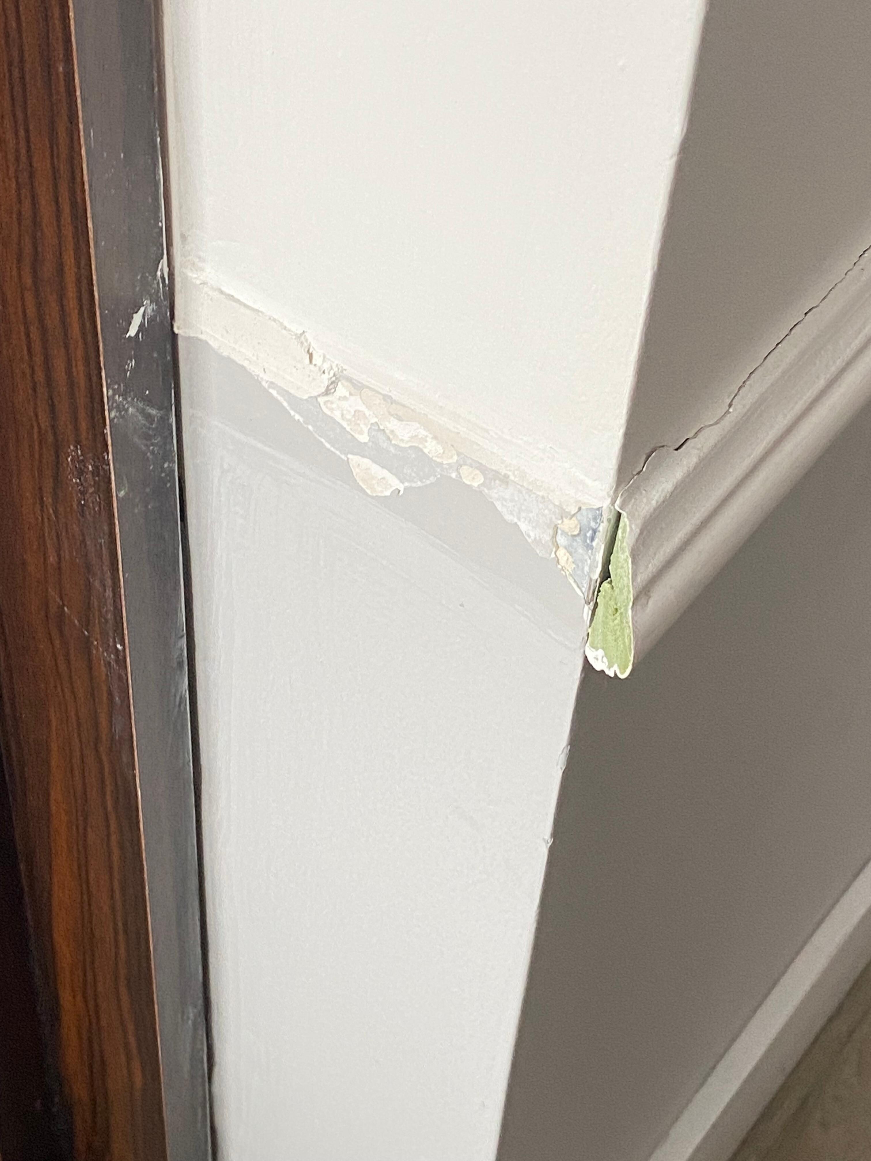 Poor maintenance of room. Dated and worn. 