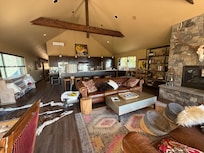 Large living area in the North lodge