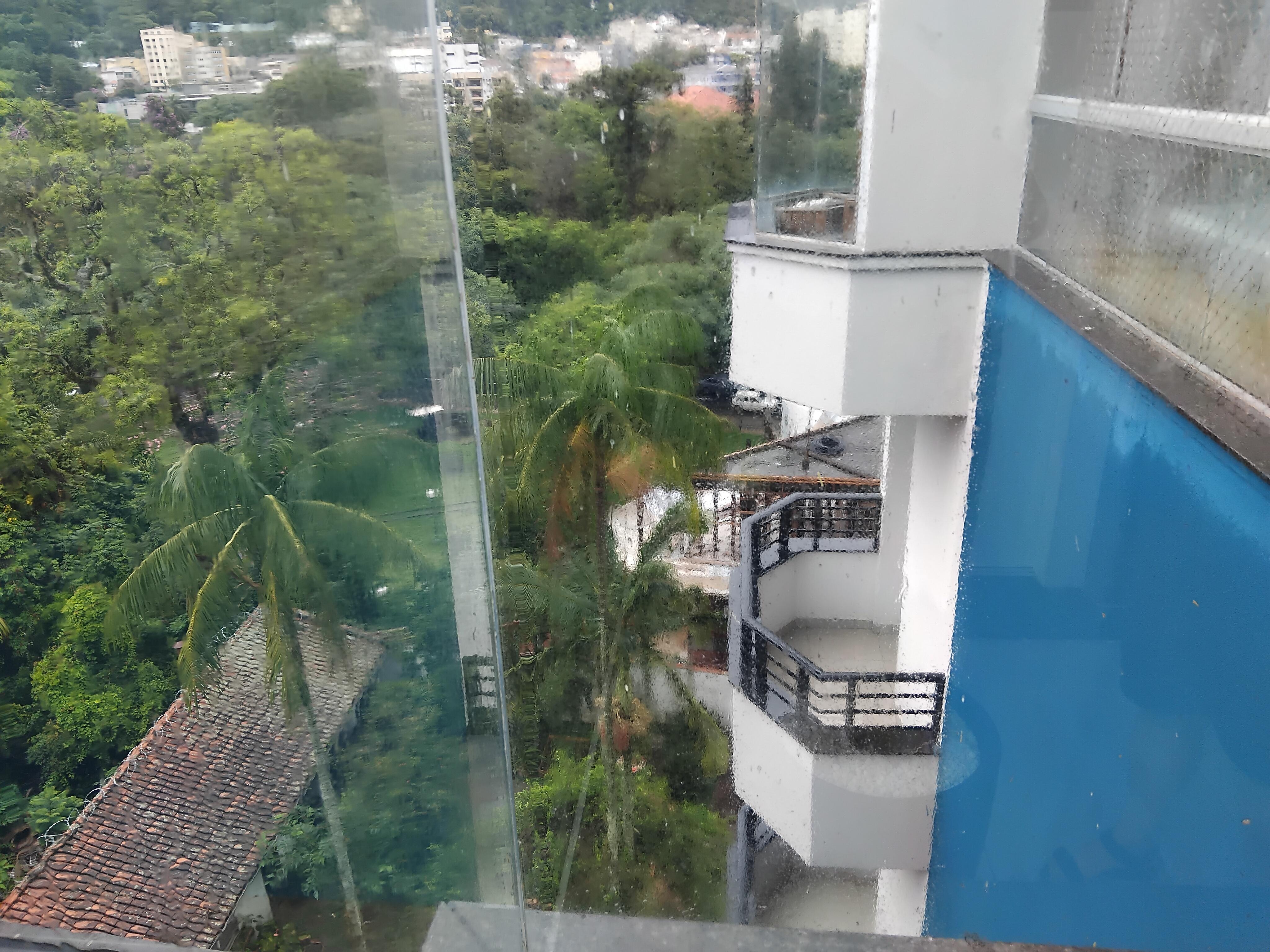 Vista muito bonita da cidade de poços de  caldas