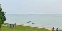 Lake with Kayaks & Horseshoes