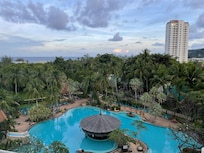 View from our balcony