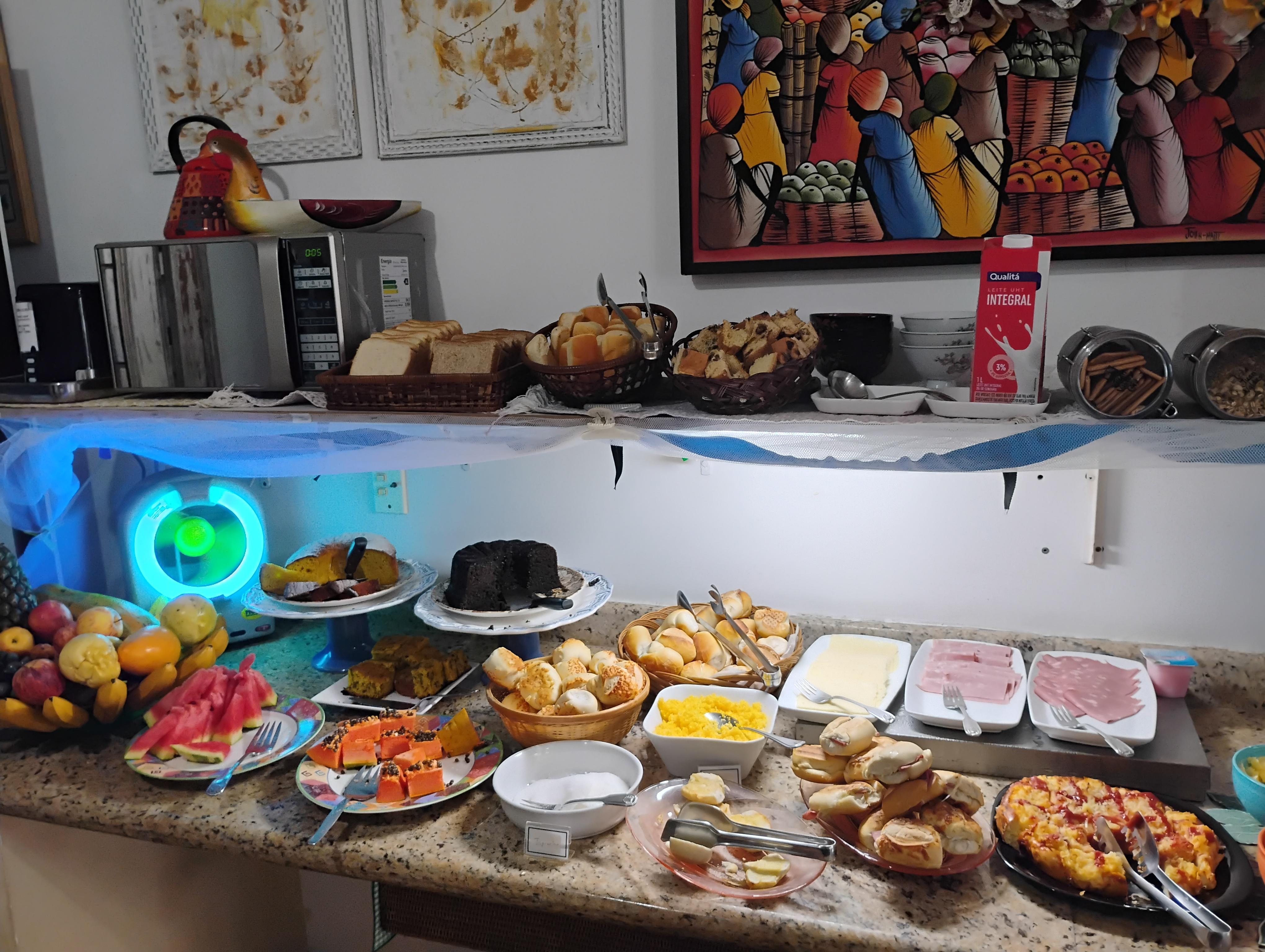 Delicioso café da manhã 