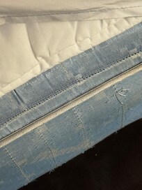 Mattress is like sleeping on floor. I think they went dumpster diving for this one.