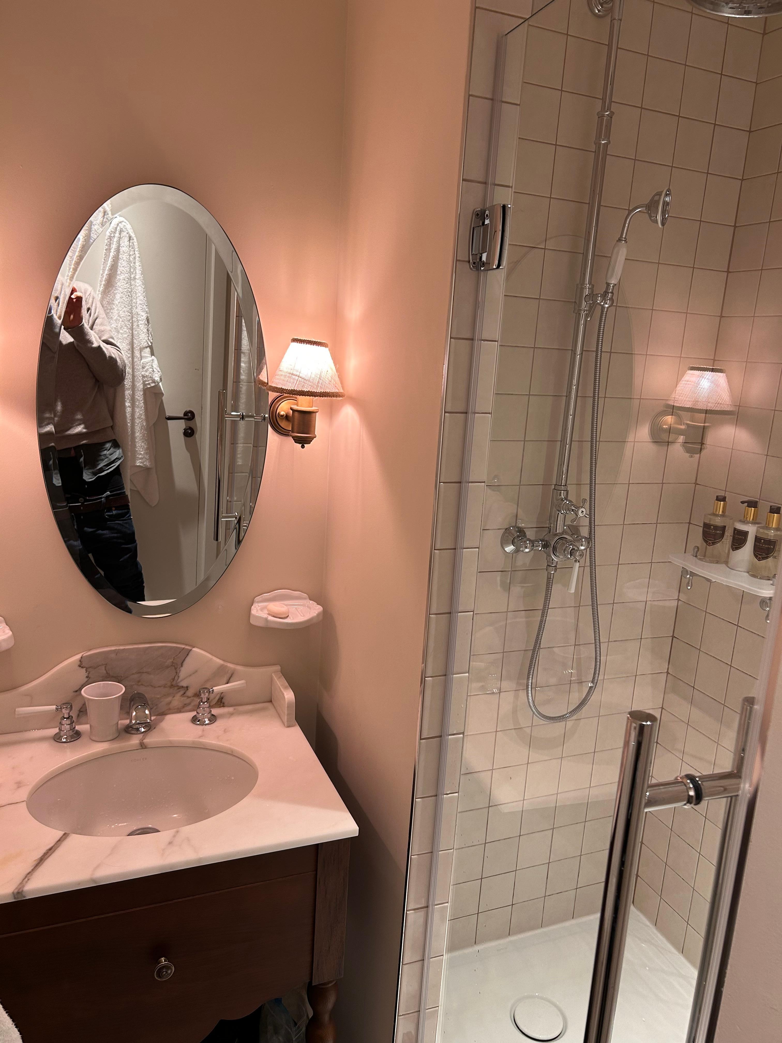 La salle douche rikiki