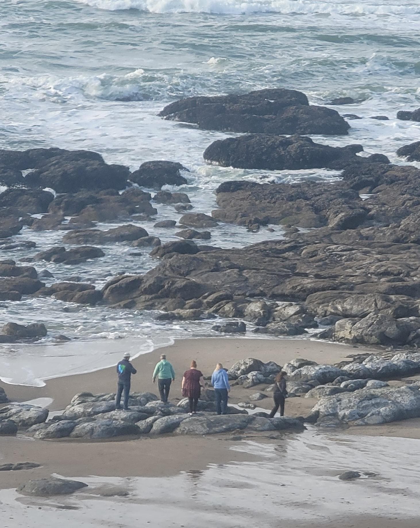 Family fun with tidal pools