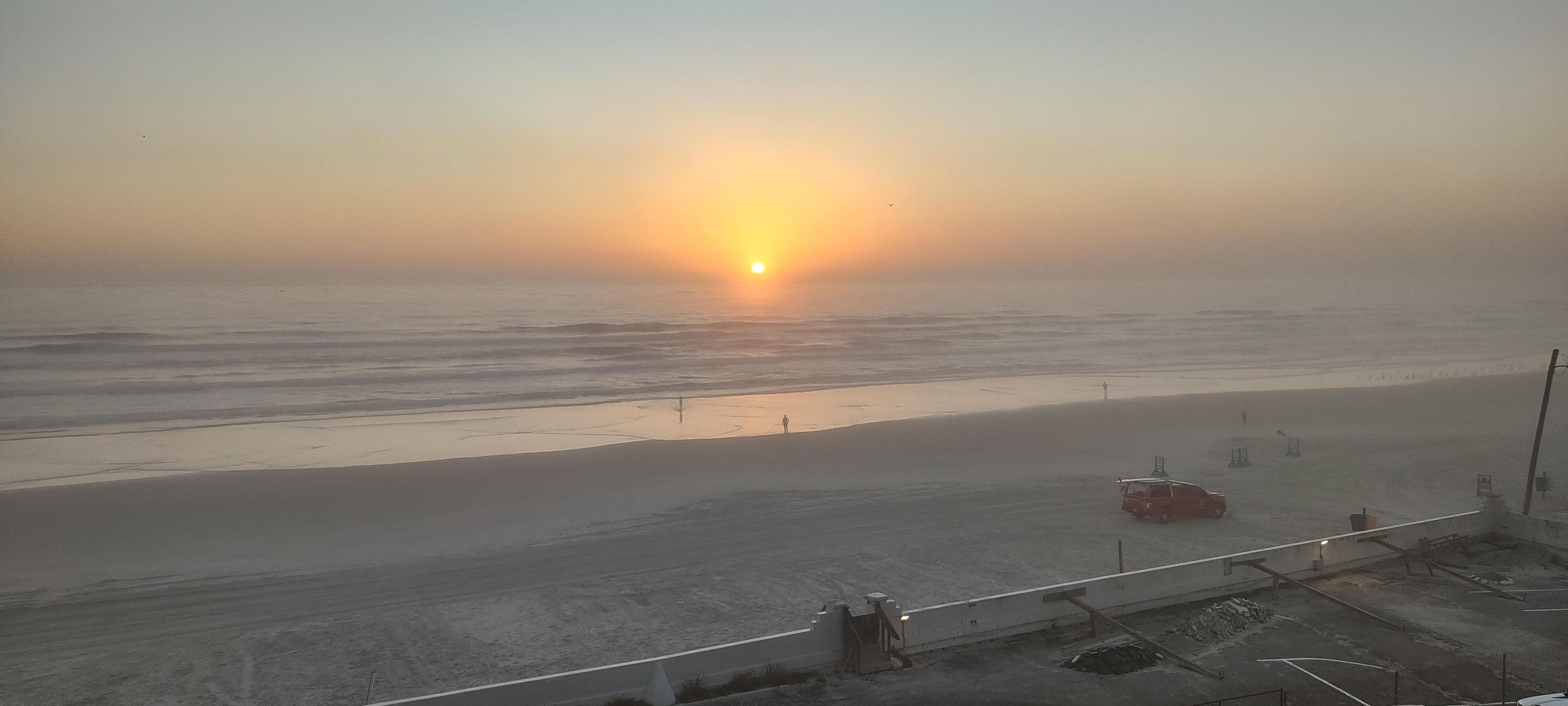 Sunrise from our room