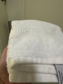 Picked up a face cloth and found this.