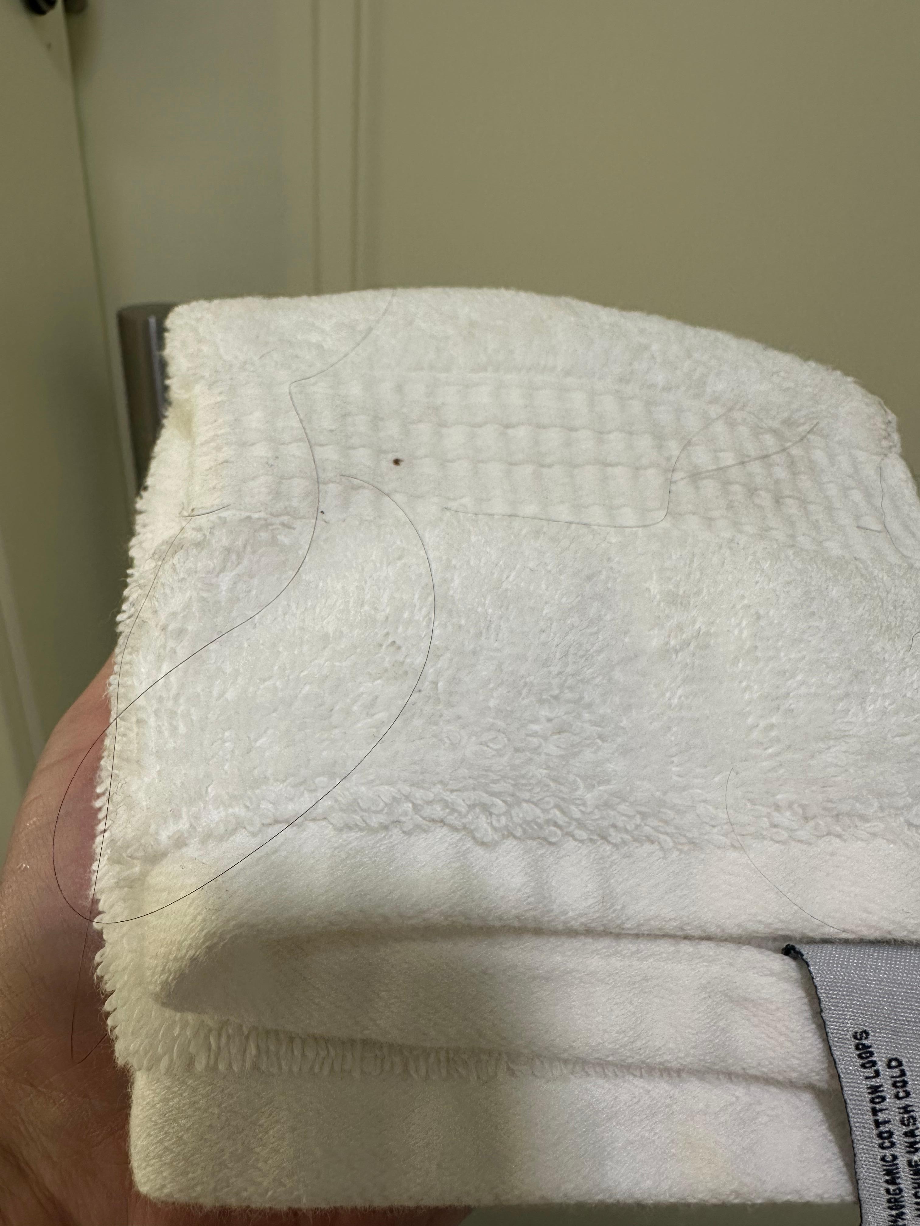 Picked up a face cloth and found this.