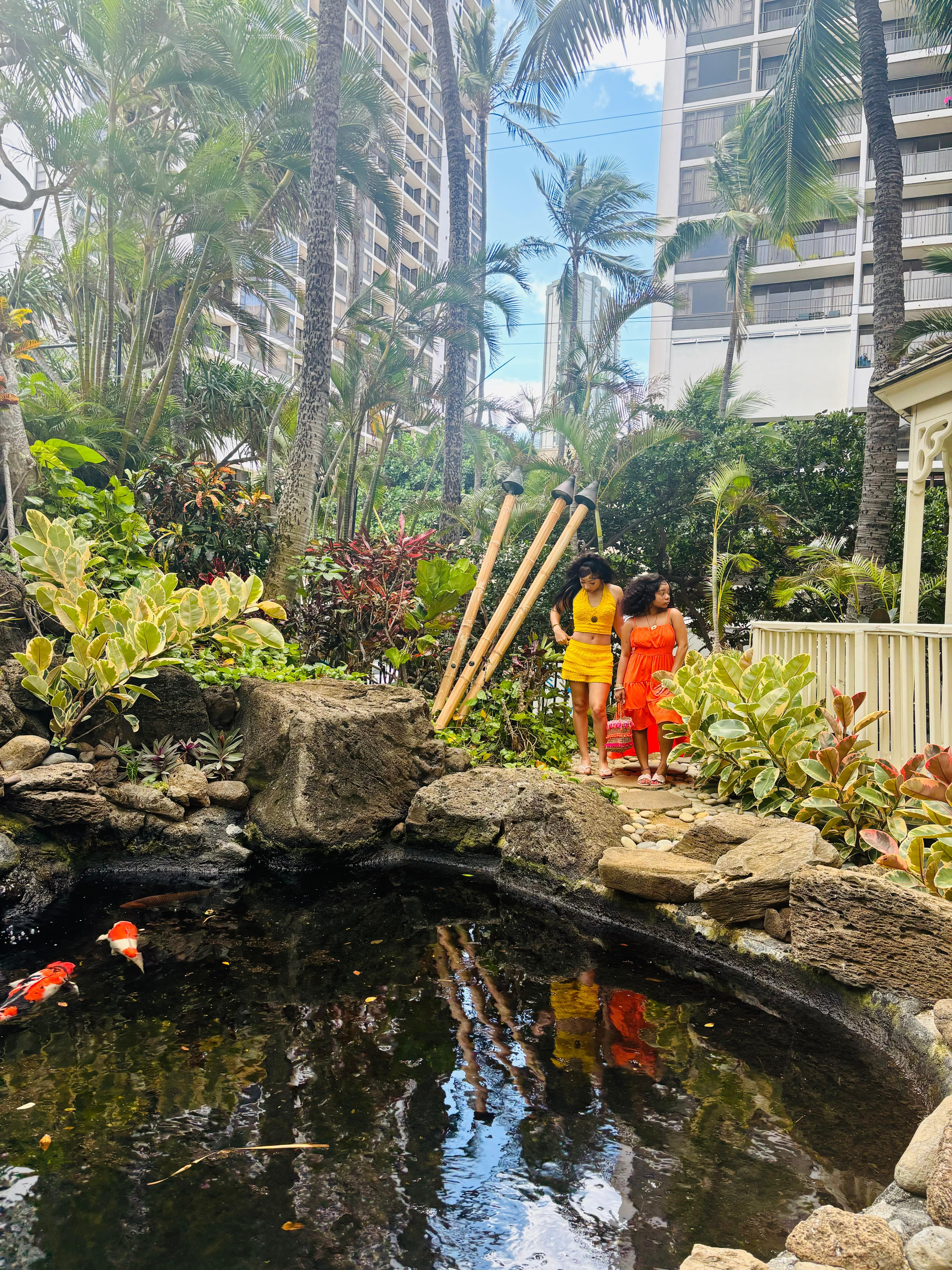 Hotel Garden pond