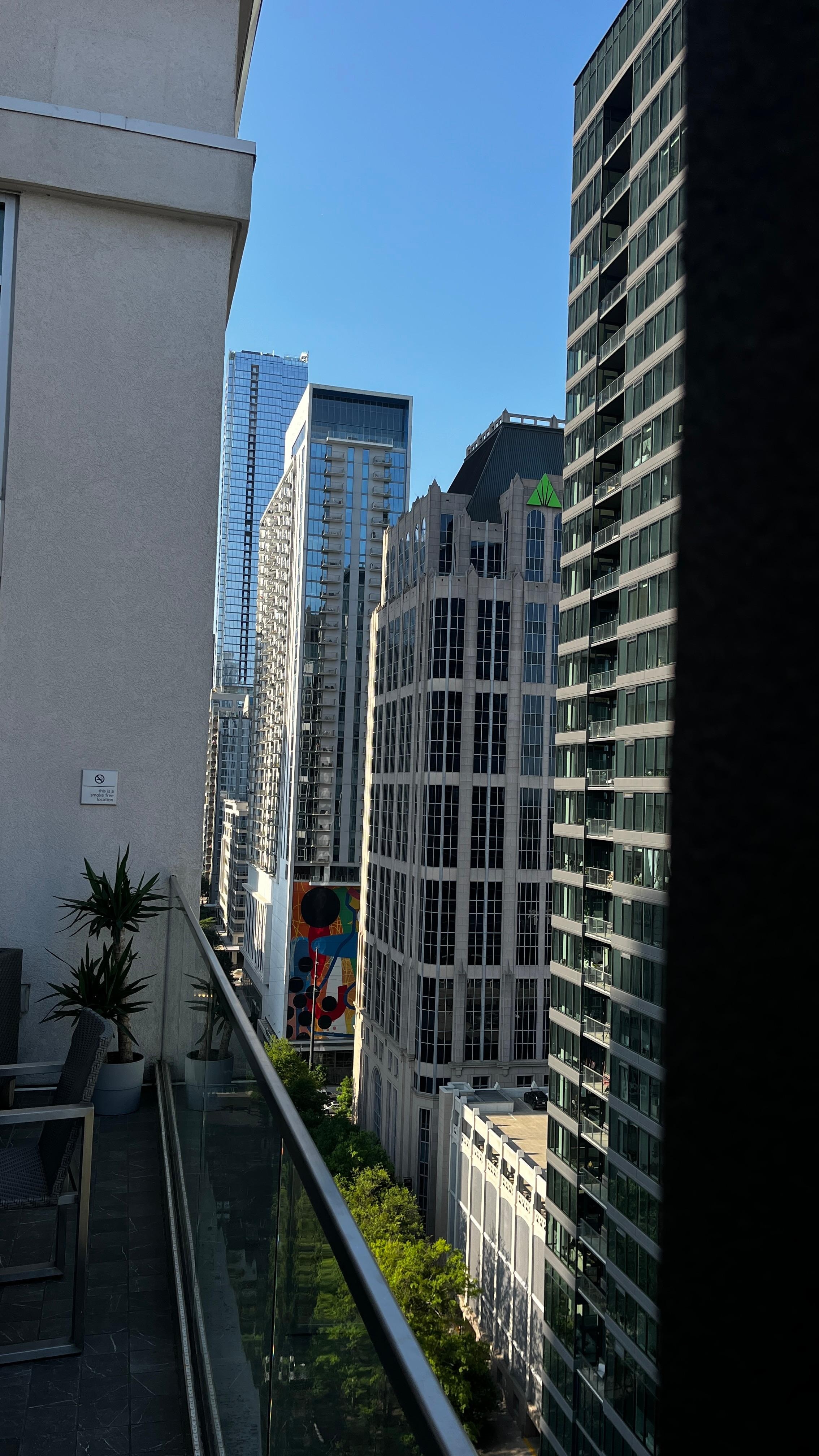 View from 20th floor patio