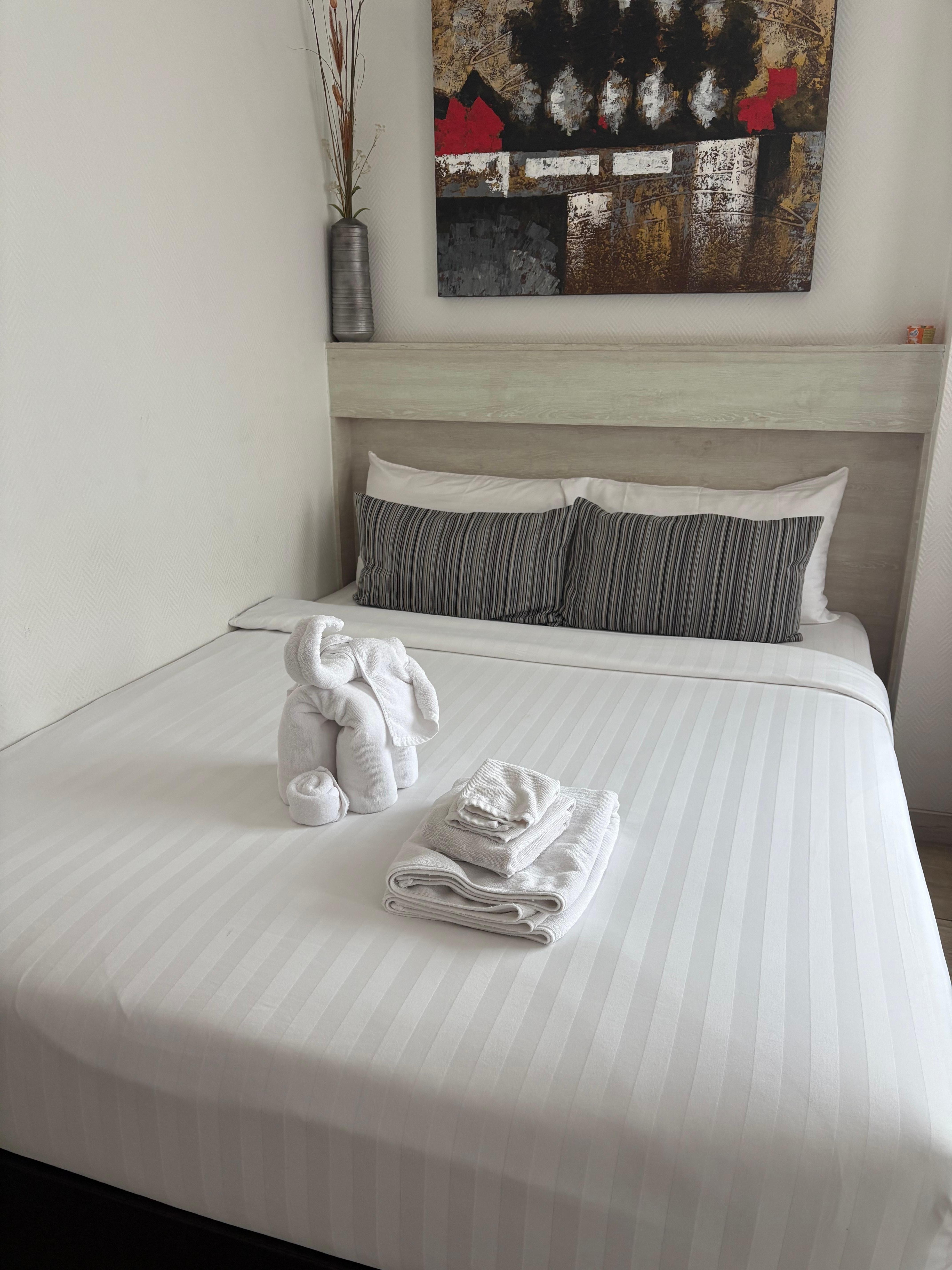 急遽1人分追加された感のタオル笑