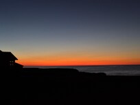 After a long day exploring we lived winding down with a bevvie and beauty sunset!