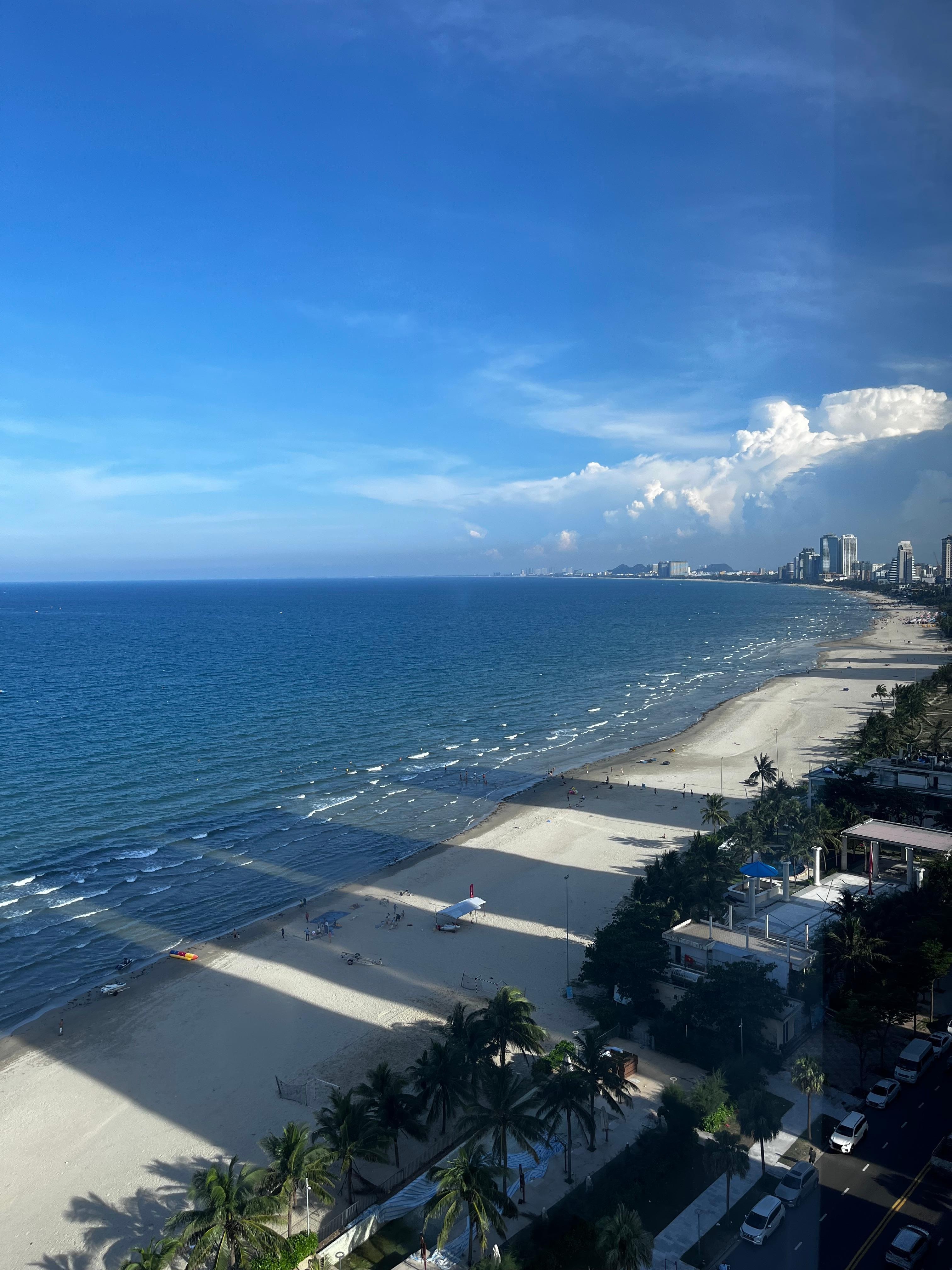 View from the hotel room
