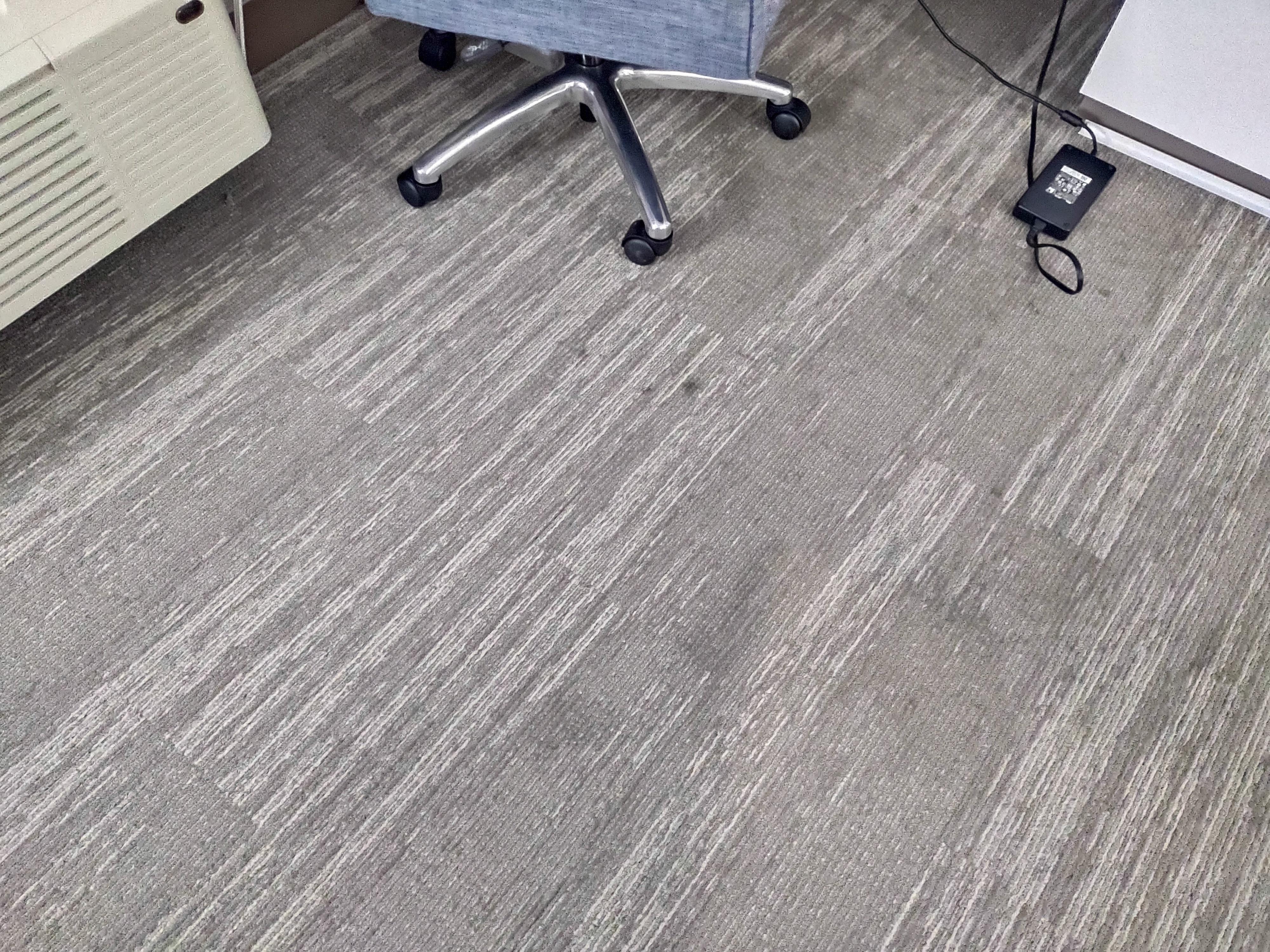 Stained floor