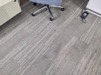 Stained floor