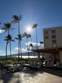 View from the pool