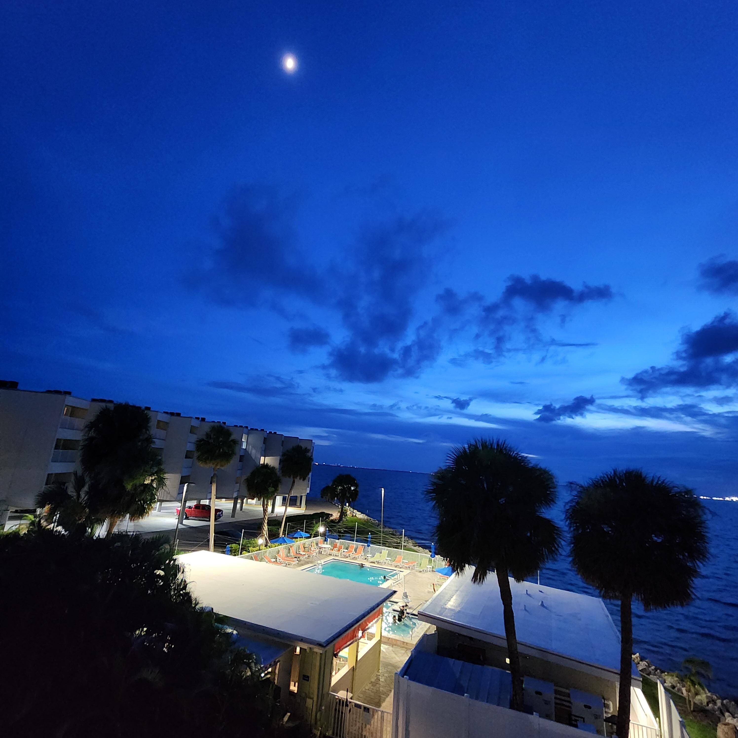 Night time view