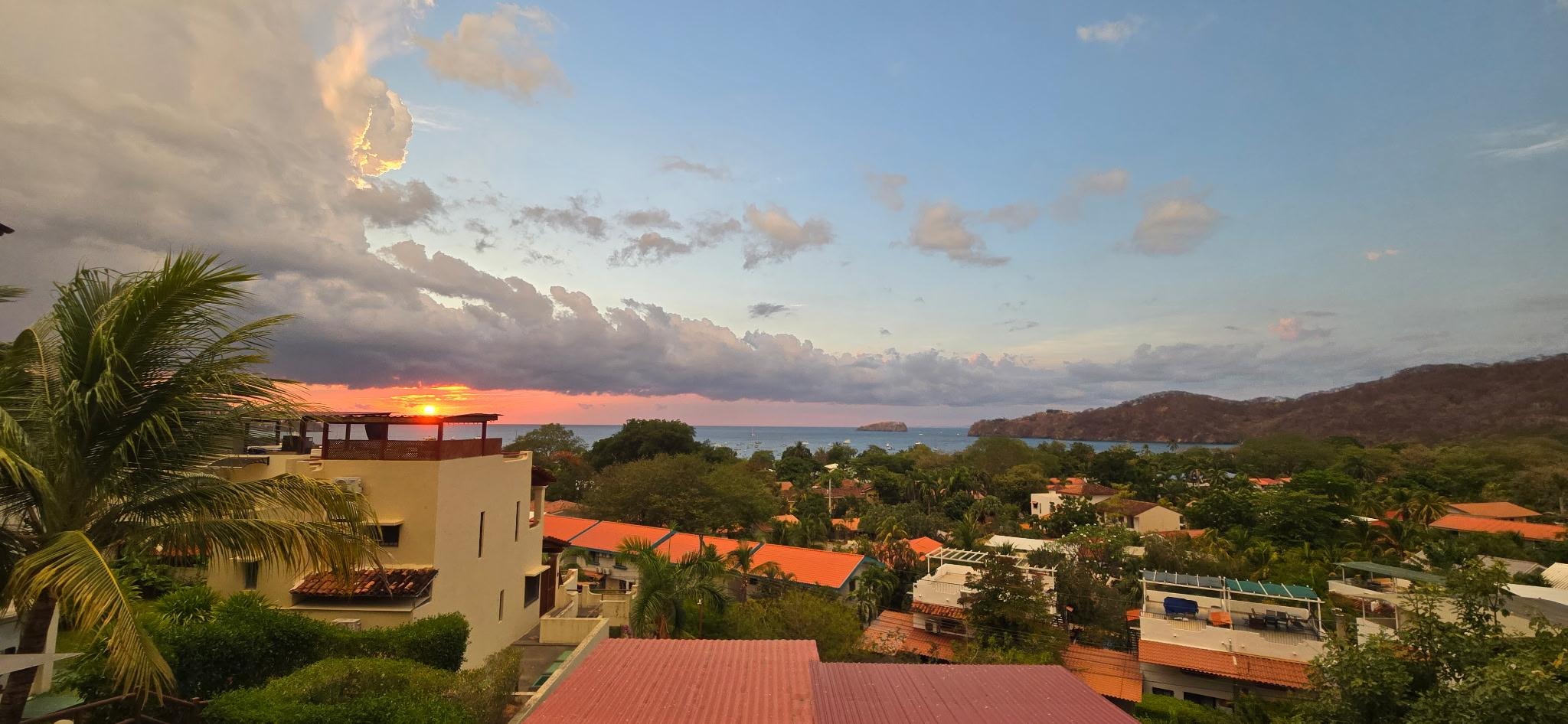 View from the balcony.