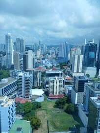 City view from room