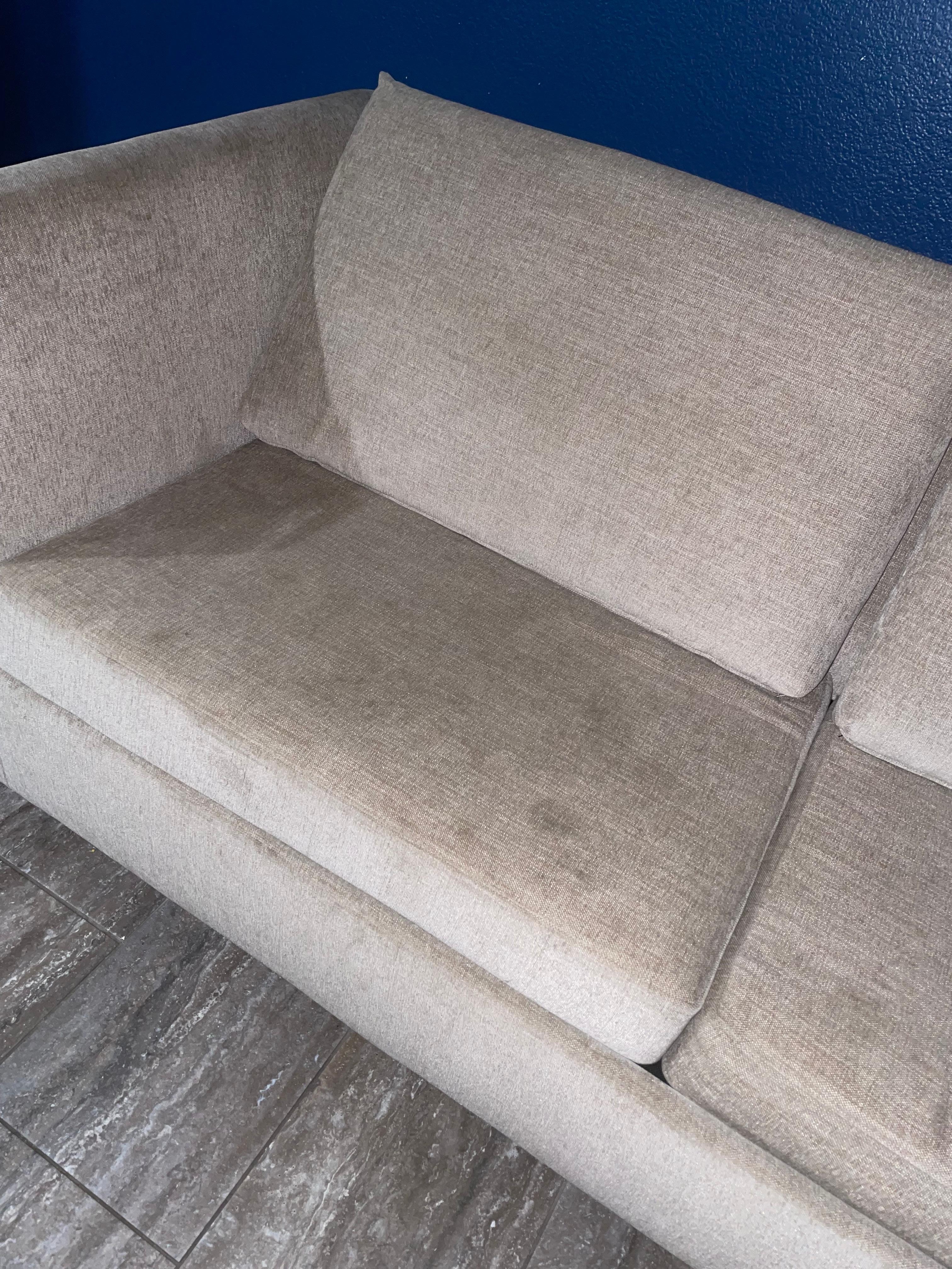 Stains all over the couch