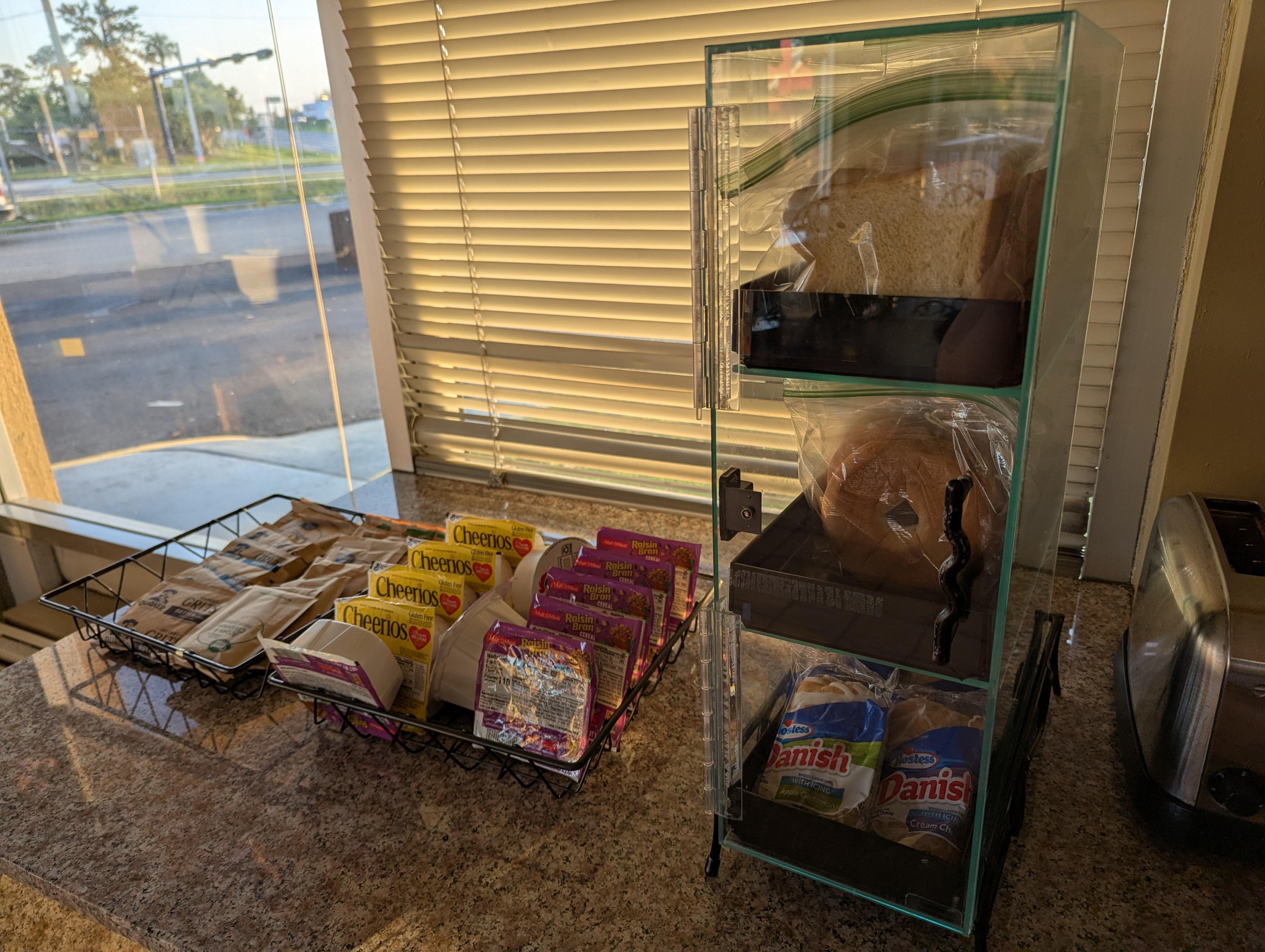 This was the limit of the provided breakfast