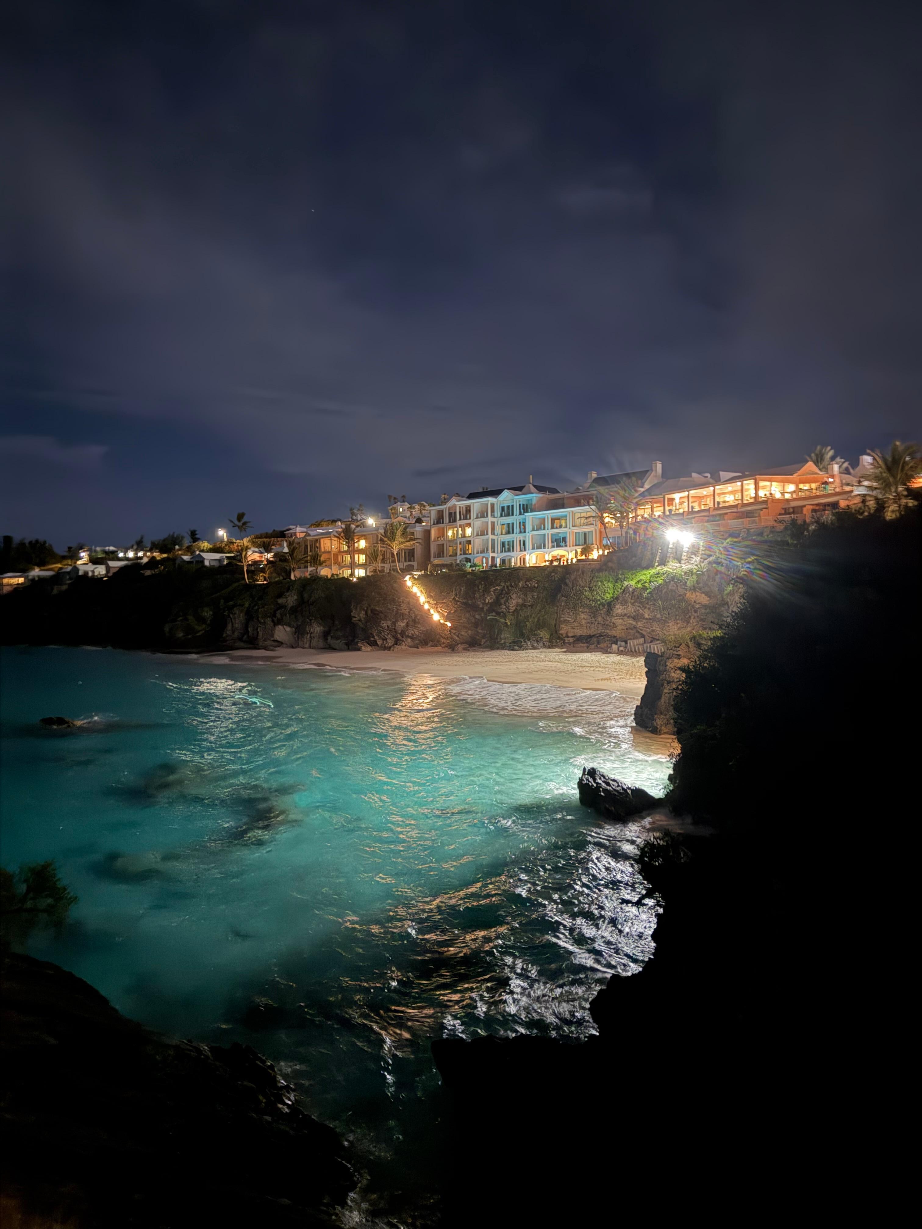 Evening from overlook view