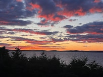 Sunset, August 21, 2025