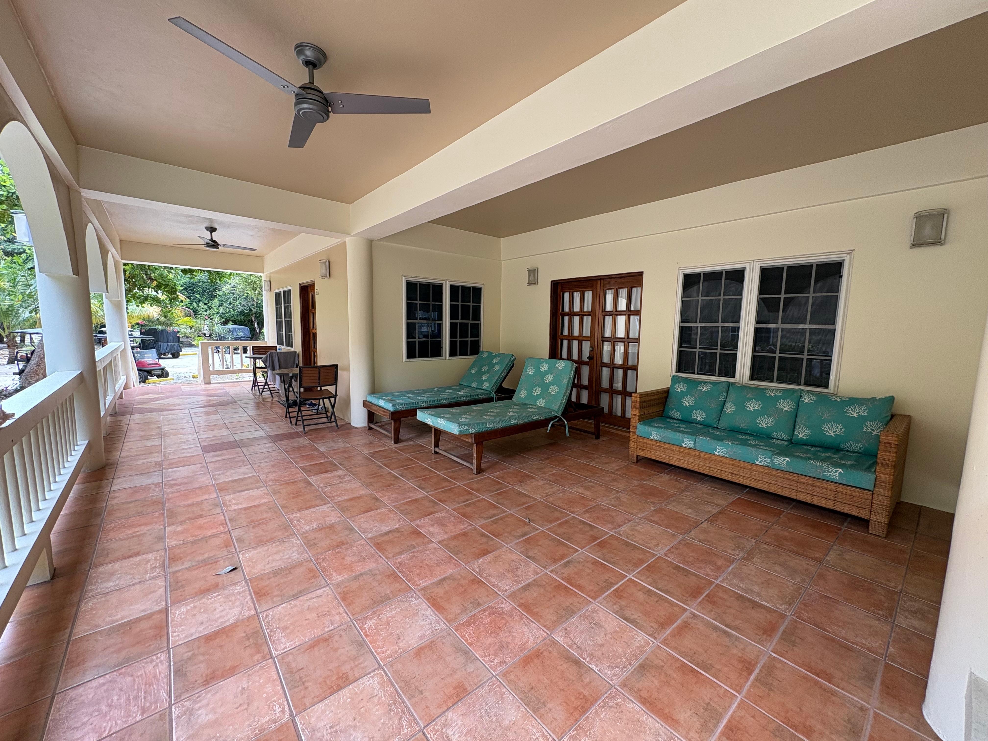 Covered outdoor space