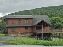 Entrance side of the home.