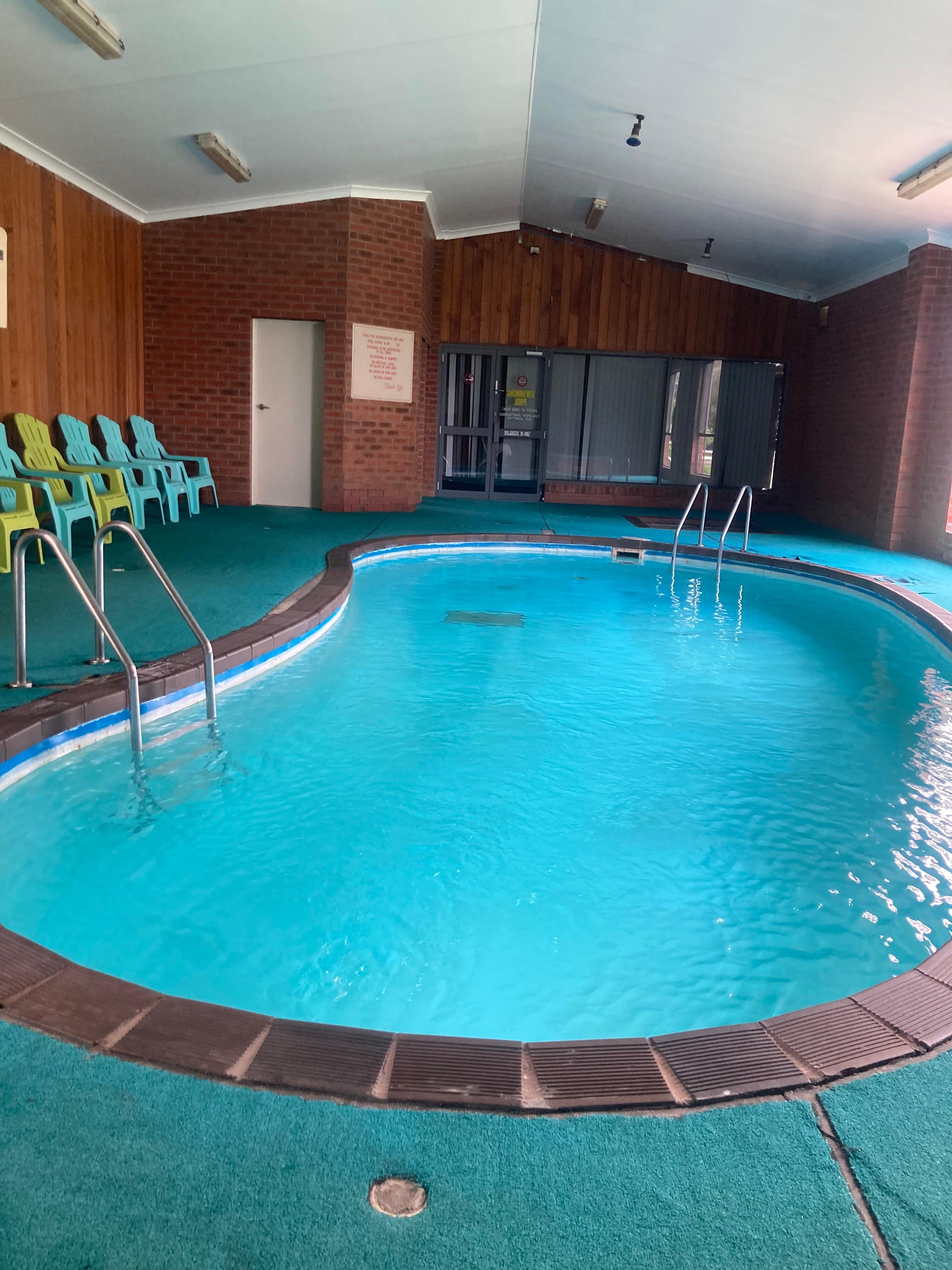 Nice indoor heated pool