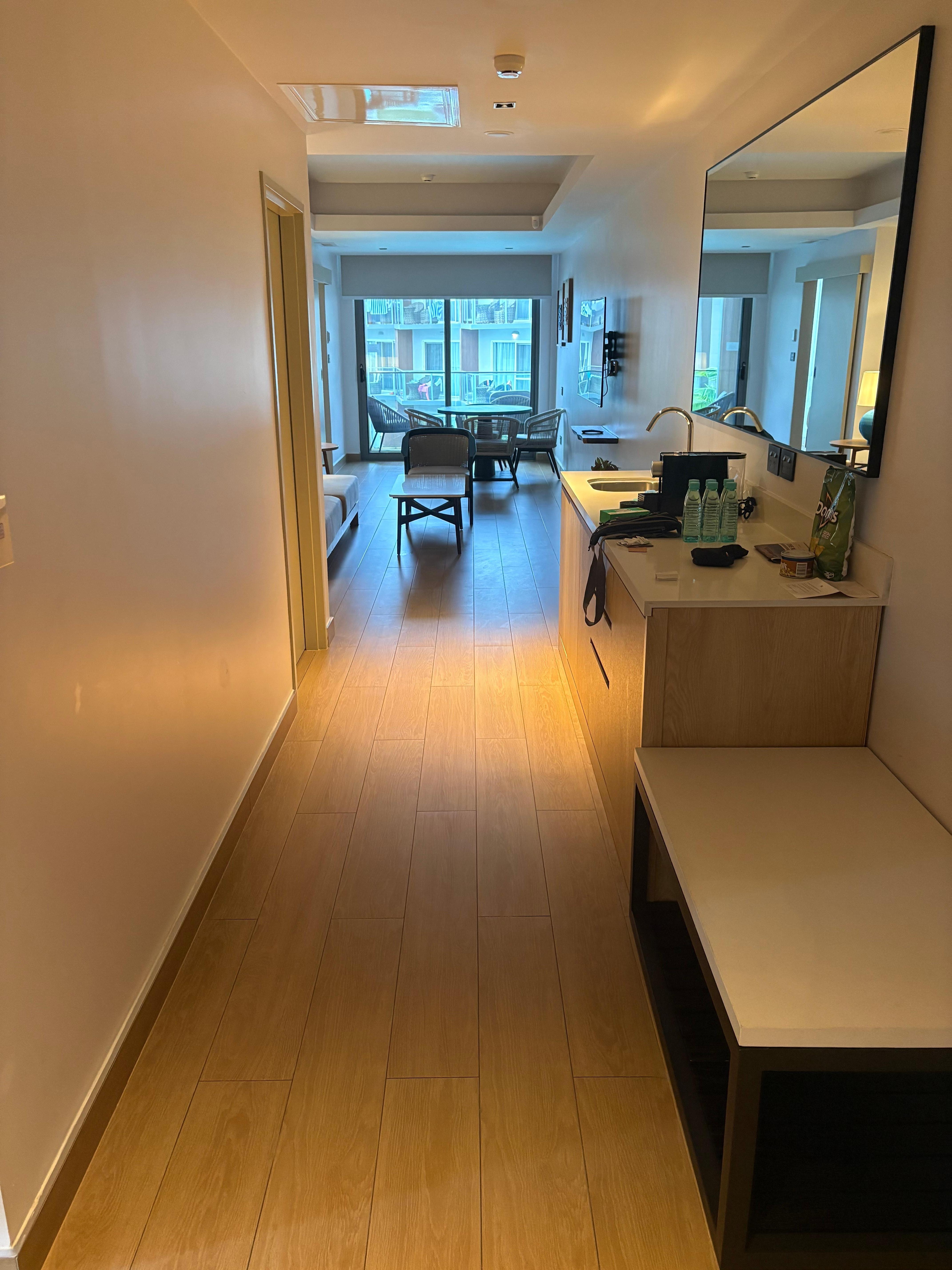 like living in a tunnel 