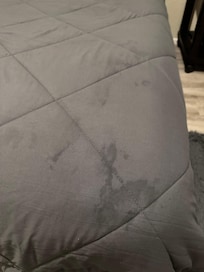 Stains from “detergent”