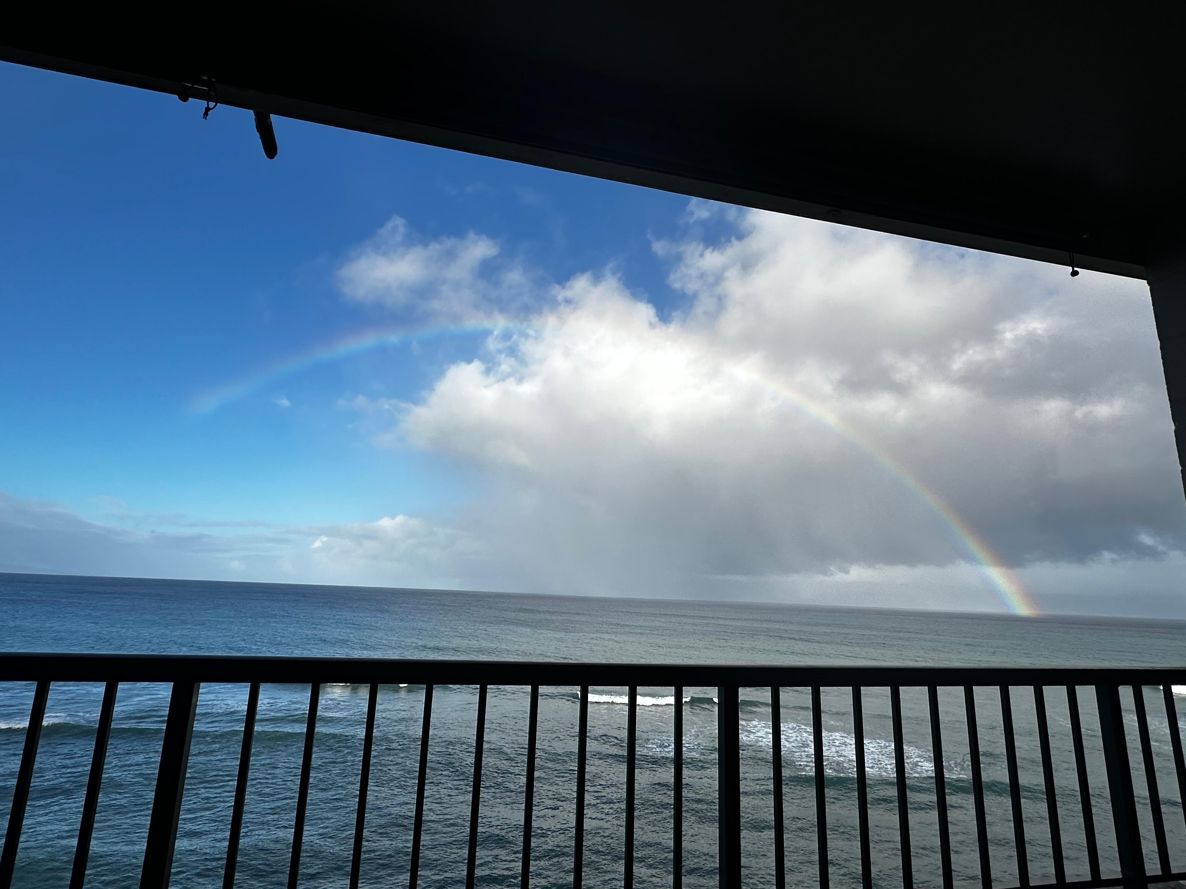 One of 15 different rainbows that day. 