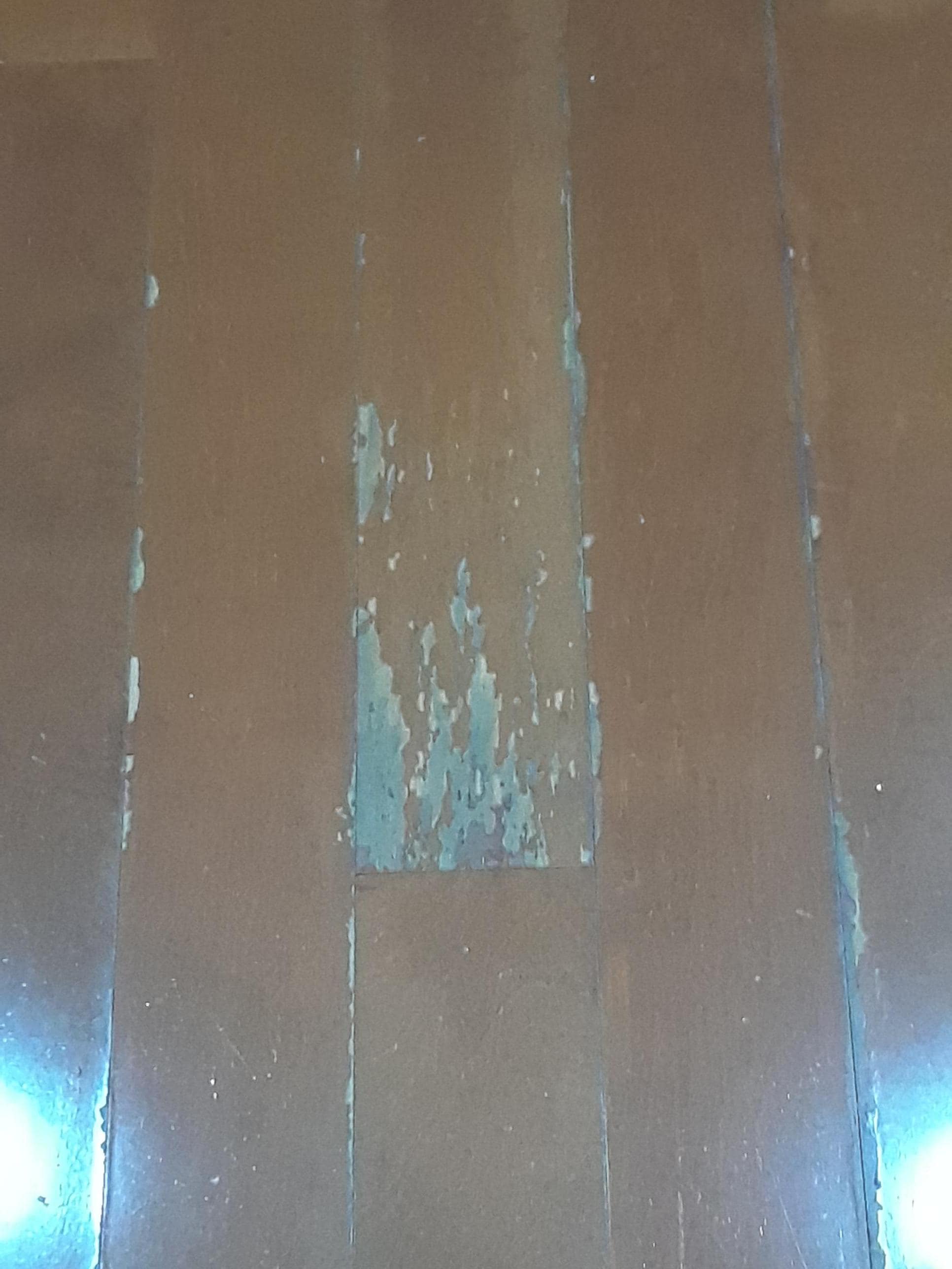 Floors are all scratched