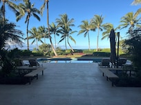 Beautiful and comfortable pool and deck.