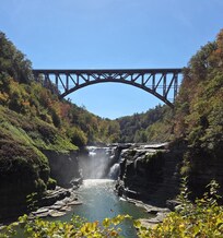 One of the Letchforth Falls at the SP.