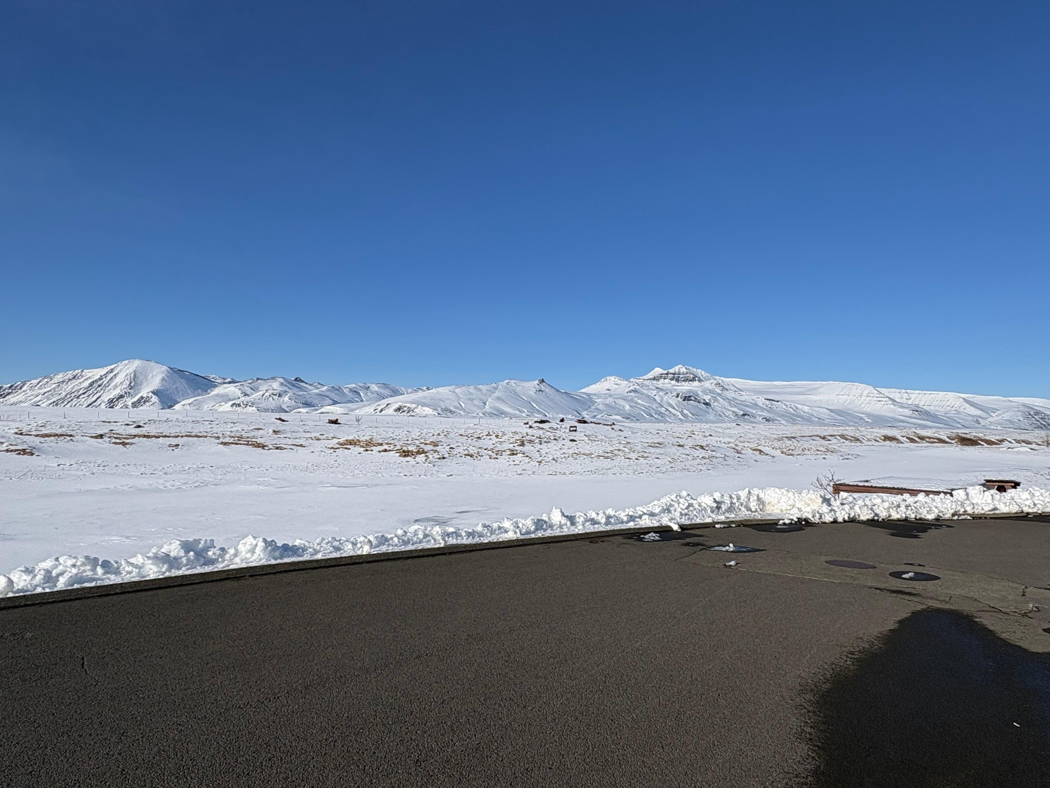 View outside our room door