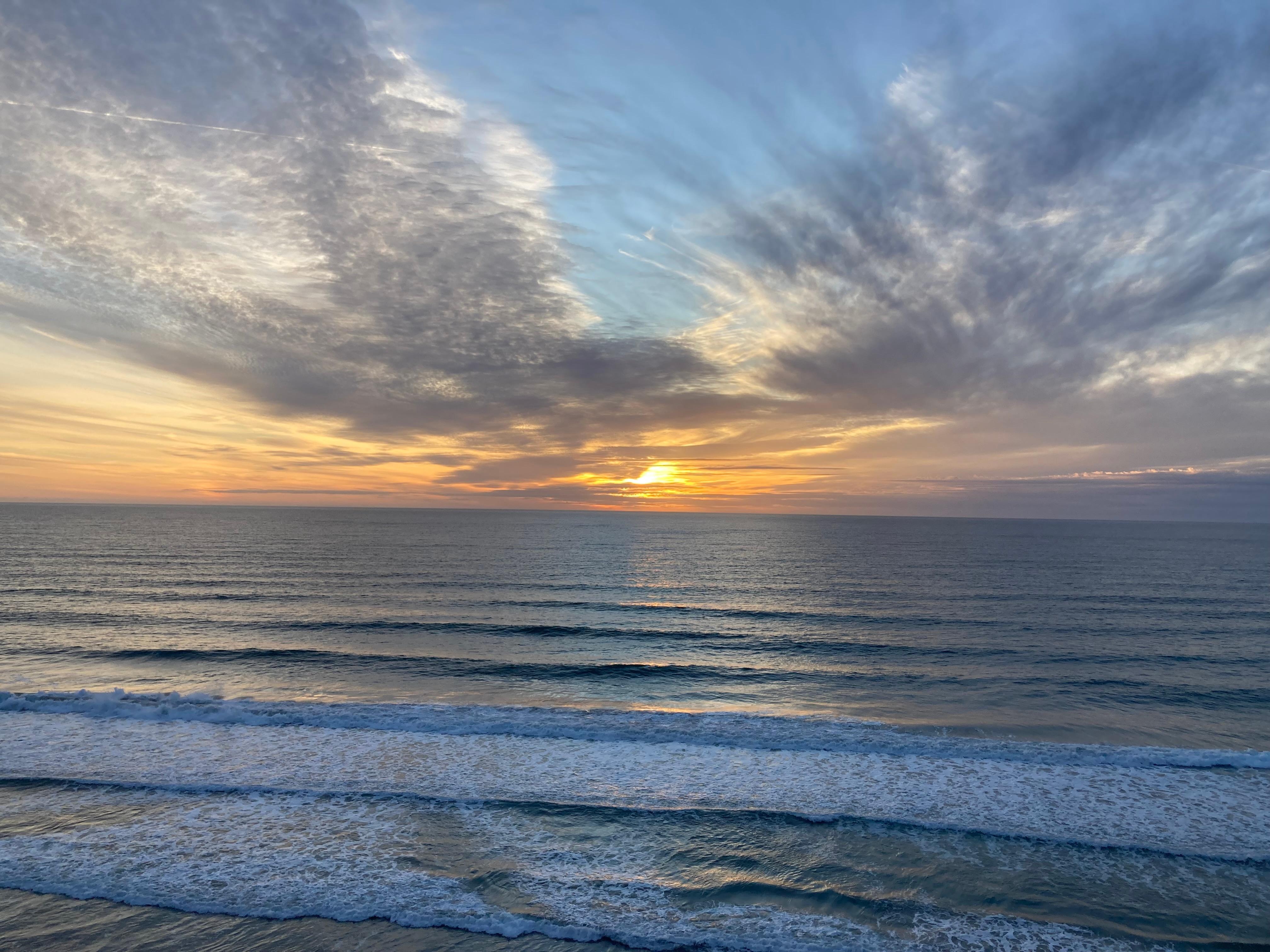 Sunset Christmas Day