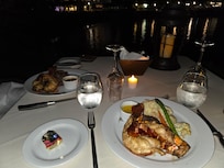Dinner on the beach