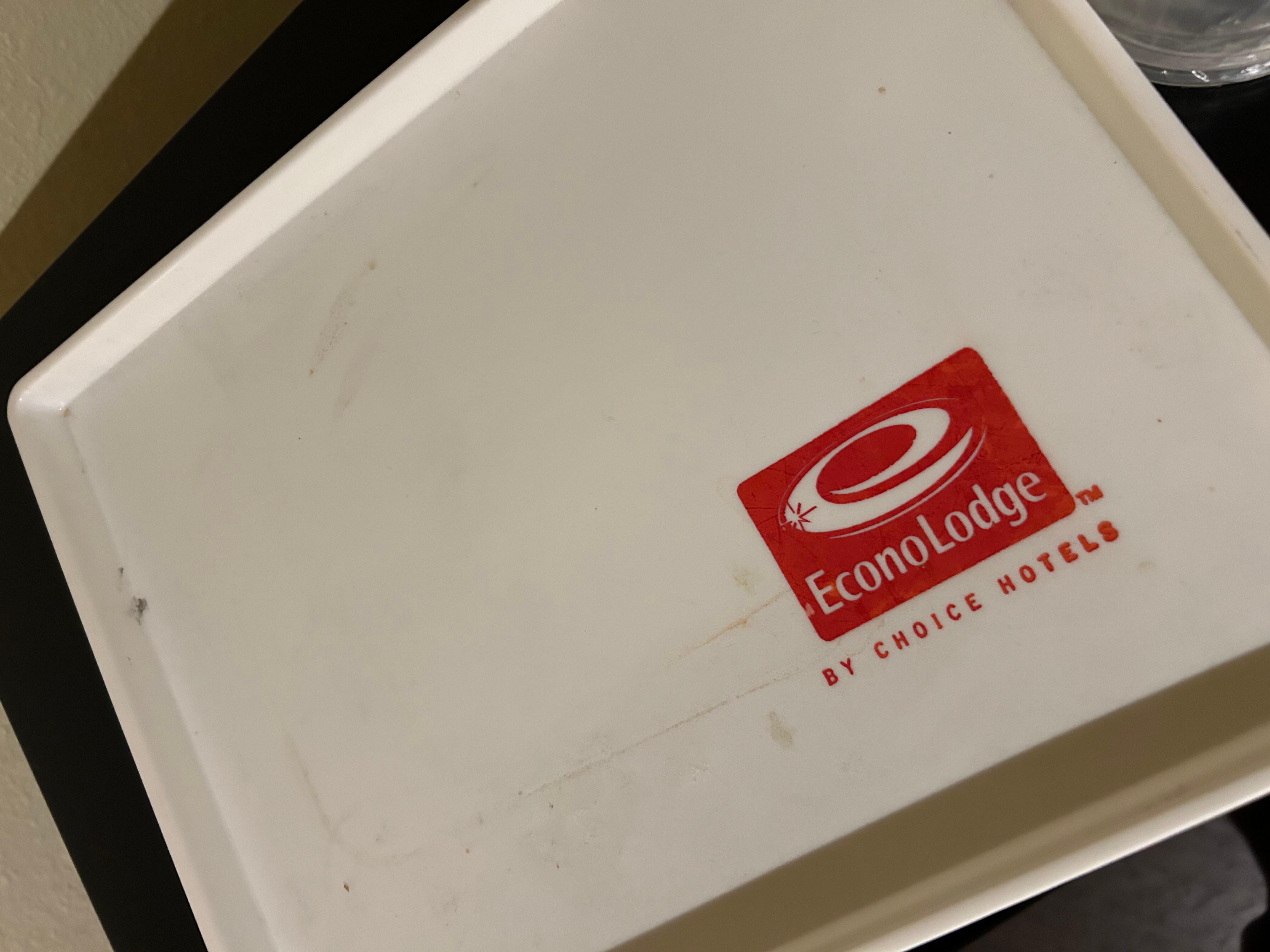 Tray for ice bucket