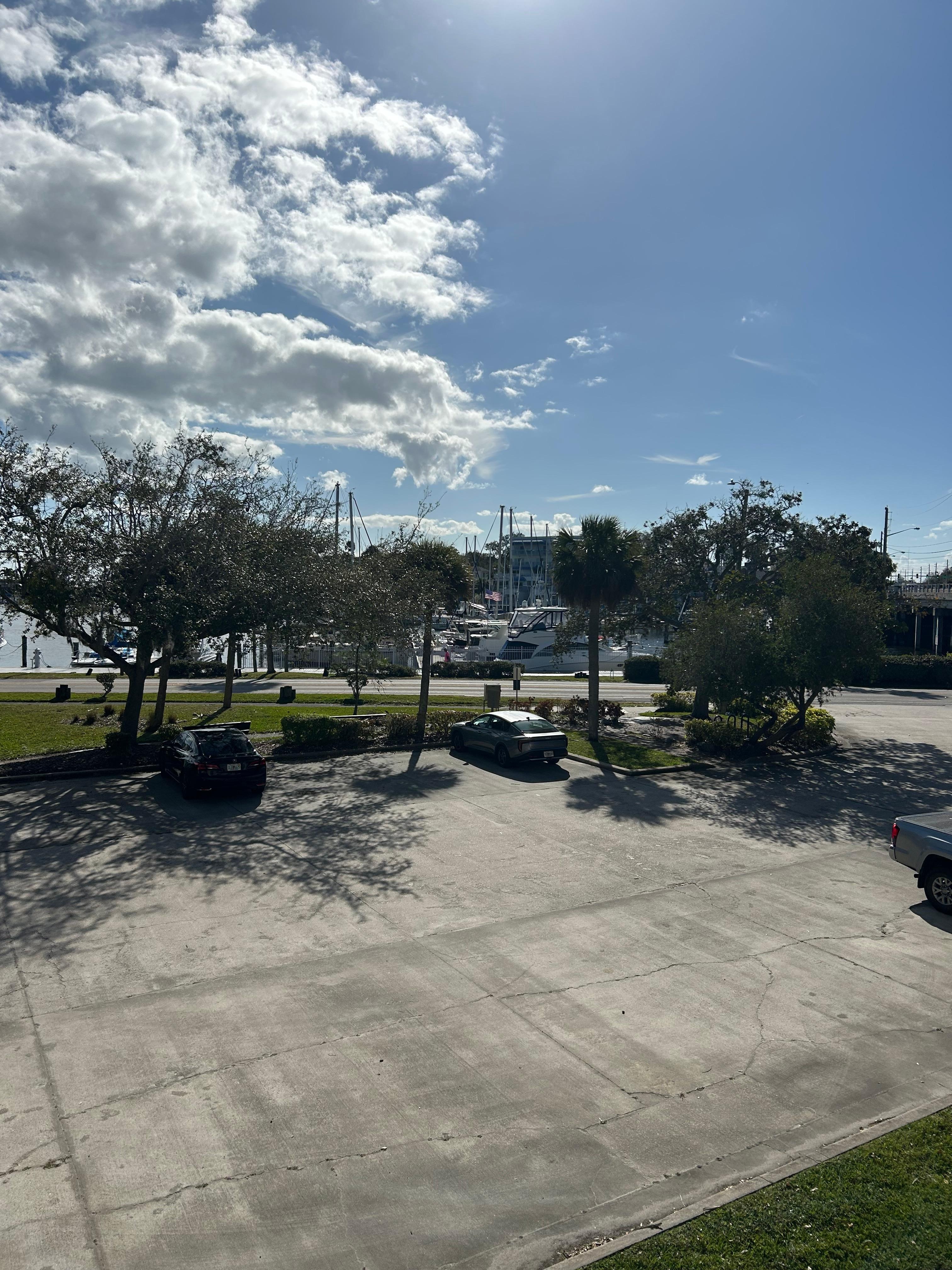 View from the balcony