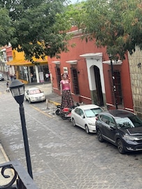 La vista desde nuestro balcón